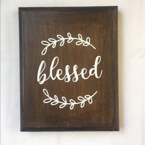 Handmade Wood Sign